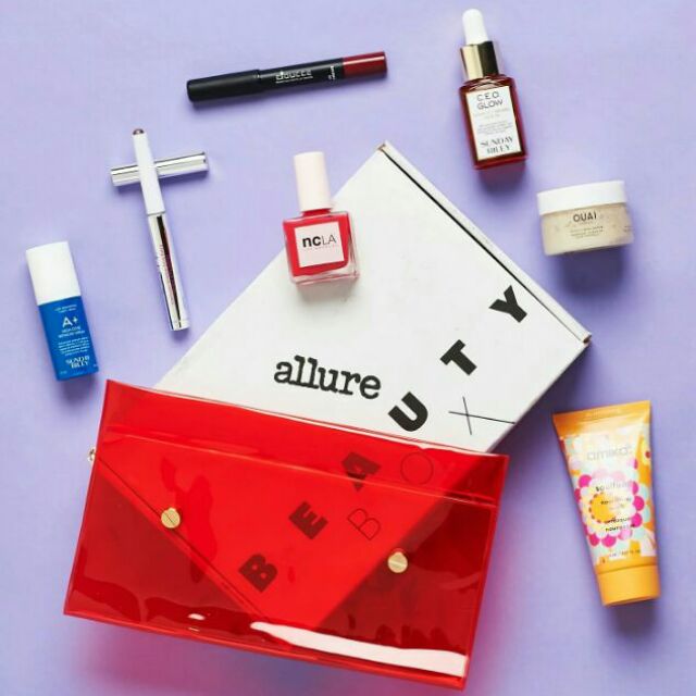 Tách set mỹ phẩm Allure tháng 1/2019