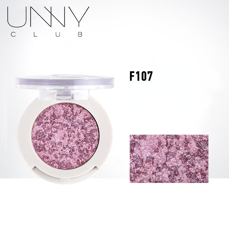 UNNY CLUB Bảng Phấn Mắt Đơn Sắc Ánh Ngọc Trai Nhung Mịn M119 S109