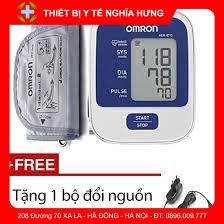 Máy đo huyết áp và nhịp tim bắp tay Omron HEM - 8712 BH 5 năm chính hãng