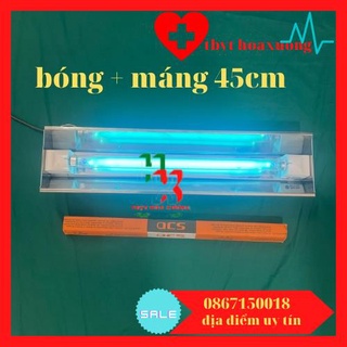 Đèn cực tím diệt khuẩn không khí - inox