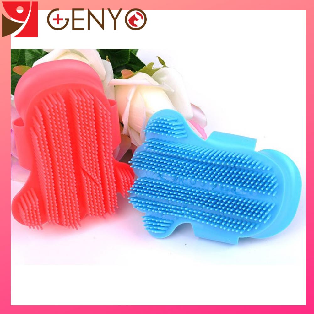 Bàn chà tắm cho chó mèo - Găng tay 005