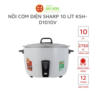 Nồi Cơm Điện Sharp 10 lít KSH-D1010V