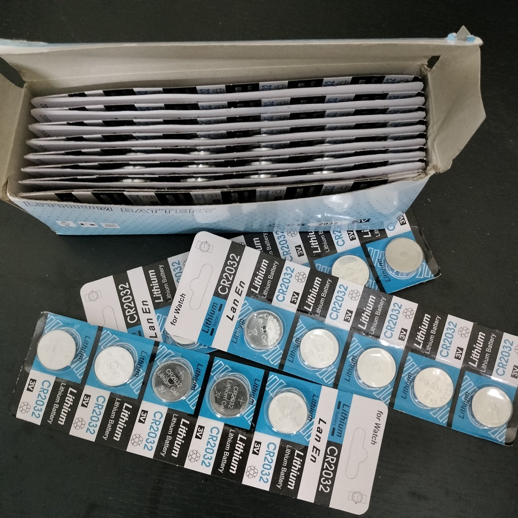 Pin cúc áo lithium cr 2032 3V cr2032 giá rẻ cmos PUKIGO P1