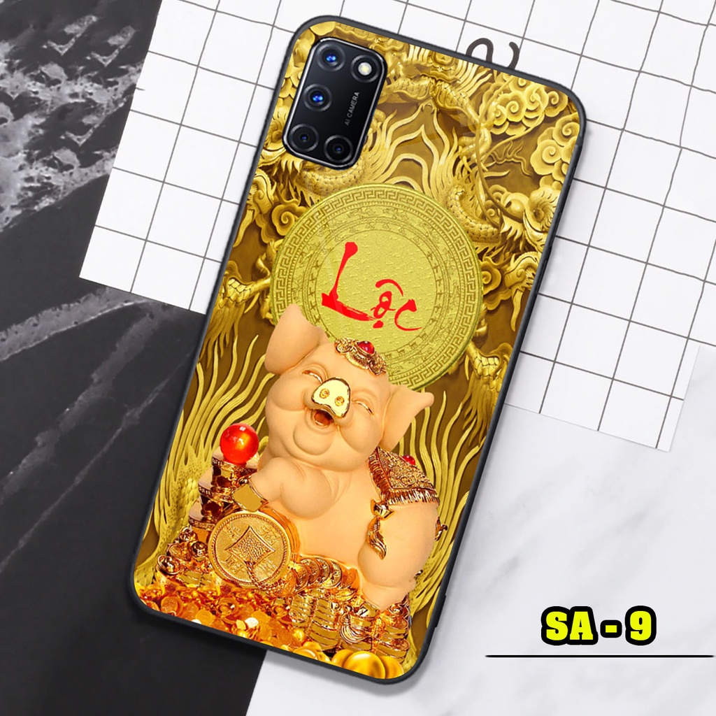 Ốp lưng in kính 3D in 12 con giáp cho điện thoại OPPO A15 - OPPO A15s - OPPO A52 - OPPO A92