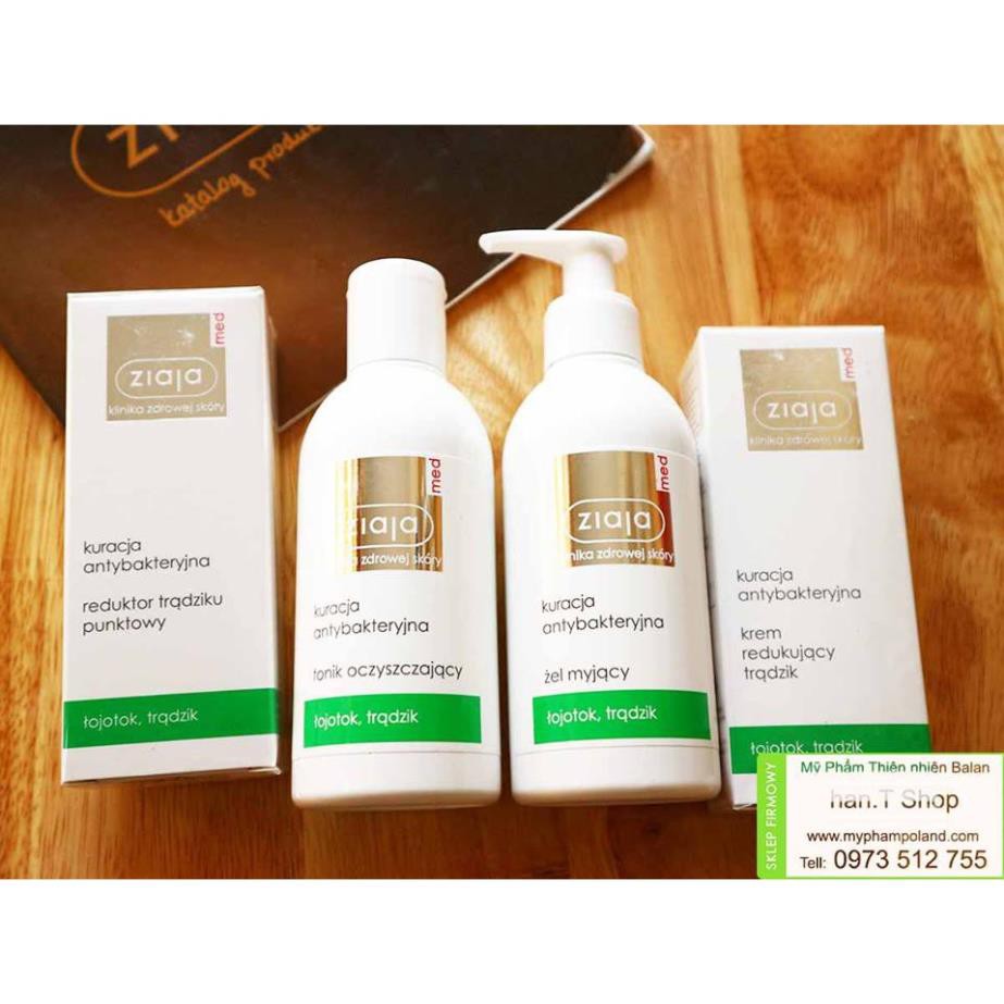 [Chính Hãng] Sữa Rửa Mặt Giảm Mụn Ziaja Med Xanh | BigBuy360 - bigbuy360.vn