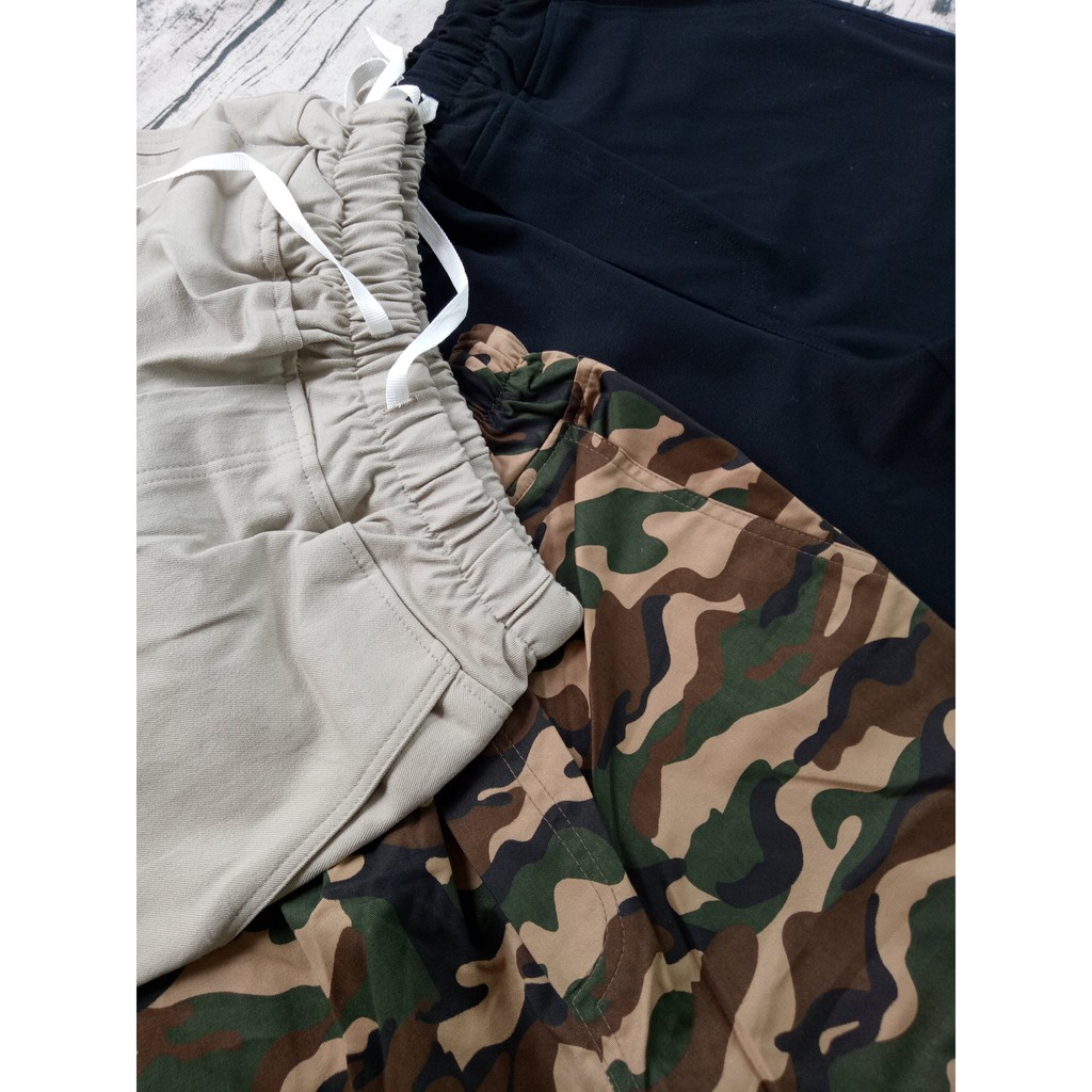 Quần short kaki nam cạp chun | BigBuy360 - bigbuy360.vn