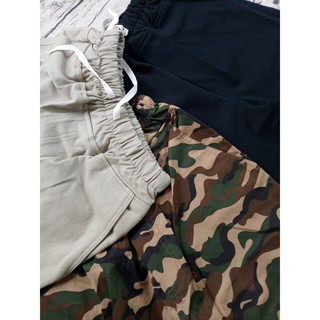 Quần short kaki nam cạp chun