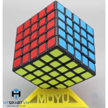 RuBik 5x5, Rubik 5 Tầng QiYi Cube Viền Đen, Đồ Chơi Phát Triễn Trí Tuệ Cao Cấp Xoay Trơn Mượt