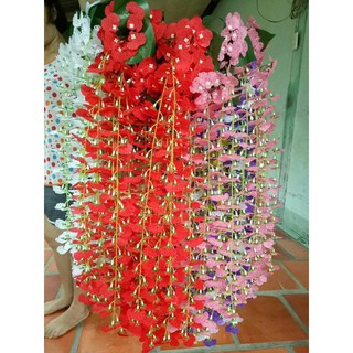 10 bộ nguyên liệu hoa hoa lan, lụa, gấm, cúc