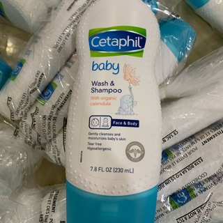 Sữa Tắm, Gội Toàn Thân Cetaphil Cho Bé 230ml, Face & Body