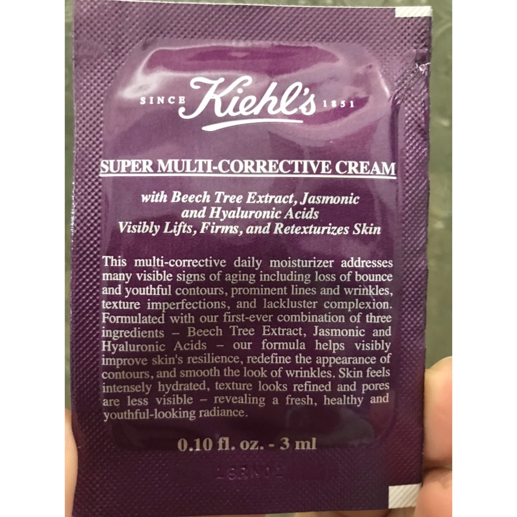 3ml [KIEHL'S] Kem dưỡng ẩm chống lão hóa Kiehls Super Multi 3ML