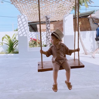 Xích đu gỗ nguyên tấm