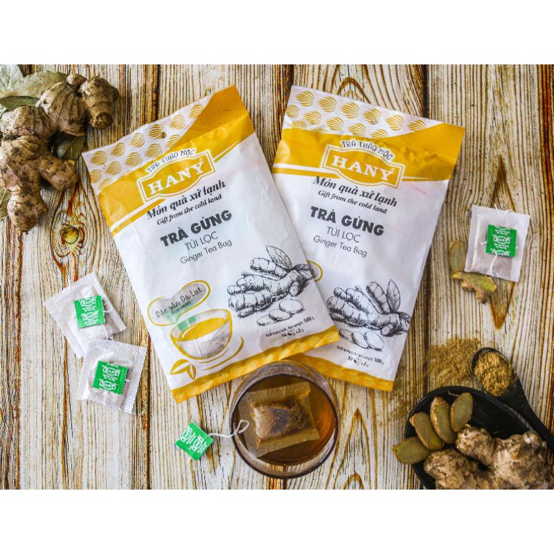 Trà Gừng HANY (gói 50 túi lọc) | BigBuy360 - bigbuy360.vn