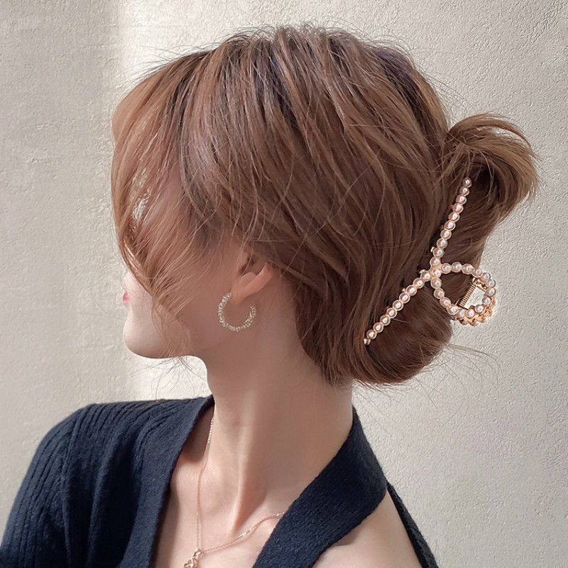 Kẹp Tóc Kim Loại Kiểu Dáng Thanh Lịch Cho Nữ - Thao Le Accessories