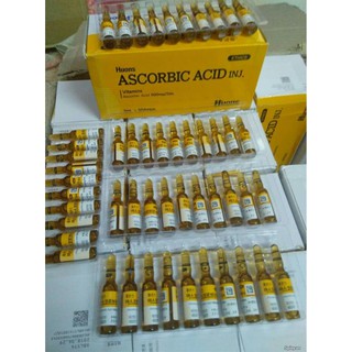 [Spa] Tinh Chất Vitamin C Huons Hàn Quốc (Hộp 50 ống và vỉ 10 ống)