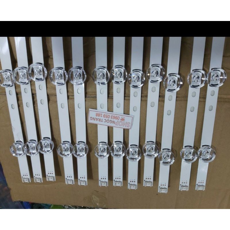 Thanh Led Cho Tivi LG 32 inch - Giá 1 Máy 3 Thanh Dài 6 Bóng