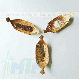 Mây tre- Thuyền tre trang trí thuyền decor -Tre HN