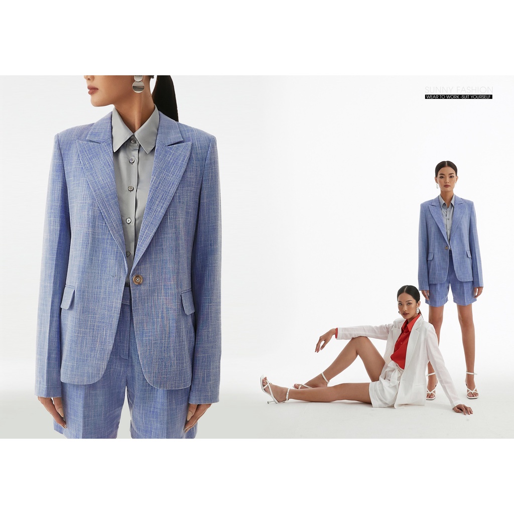 Set Áo Vest Và Quần Short Xanh SUNNY0205 | BigBuy360 - bigbuy360.vn