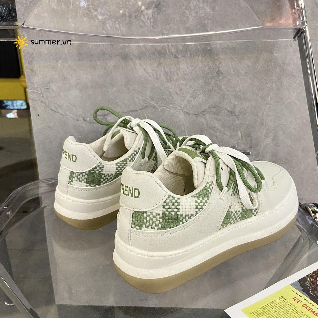 Giày Thể Thao Mũi Tròn Thời Trang Mùa Hè Nhật Bản 2022 Dành Cho Nữ