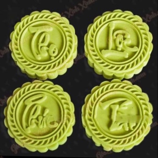 Khuôn Làm Bánh Trung Thu Hoạ Tiết Chữ Thư Pháp Phúc-Lộc-Tài-Thọ