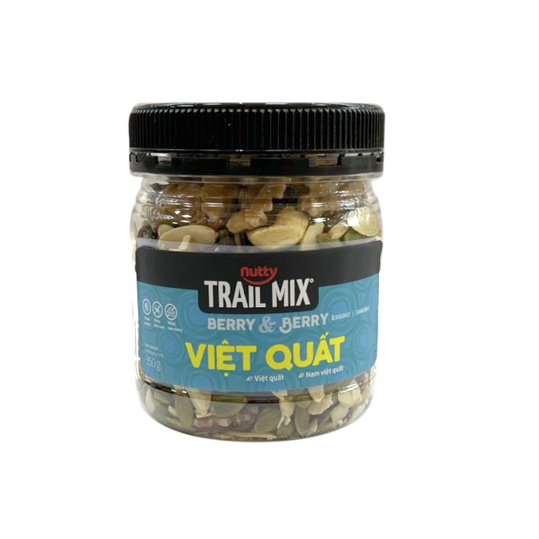 Hạt Dinh Dưỡng Trail Mix Nam Việt Quất Nutty - 220gTự Nhiên, Ít Calo, Heathy, Hỗ Trợ Giảm Cảm | Meta Freshgo