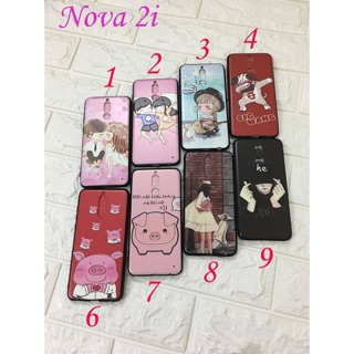 Ốp lưng thời trang in hình cho huawei nova2i