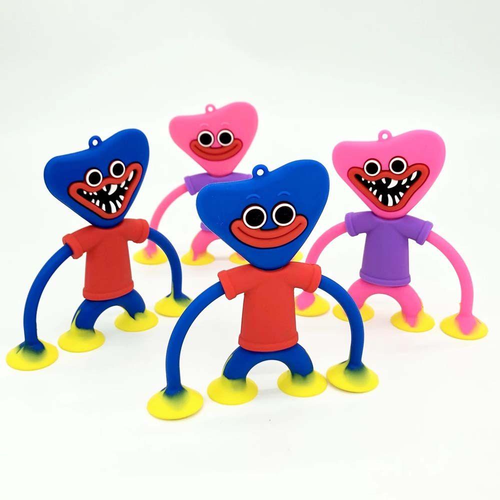 Đồ chơi bóp nén giải tỏa căng thẳng MMULCK có móc khóa kiểu dáng Huggy Wuggy mềm mại làm quà tặng cho người lớn trẻ em
