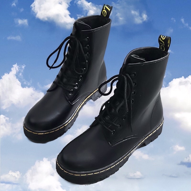 sẵn đủ size/ GIÀY DA DR MARTEN 🤪 giày da cao cổ đế 3cm đúc êm 😅 boot da \ bốt thời trang | bốt đùi