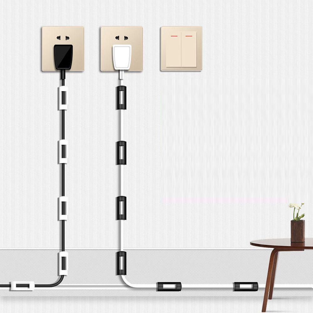 Kẹp Cố Định Dây Cáp USB Đa Năng Tiện Dụng|Dụng Cụ Sắp Xếp Dây Cáp Mạng