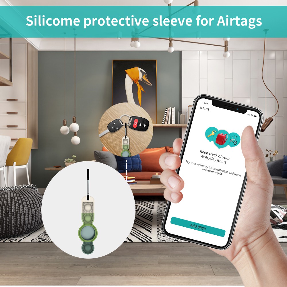 Móc Khóa Chống Thất Lạc Tiện Dụng Chất Lượng Cao