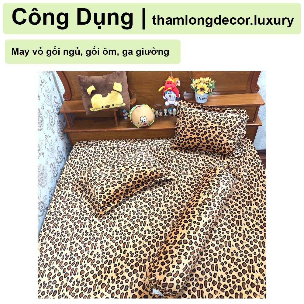 ️ DA BEO CỌP VẰN vải Decor lông nhung may Ga Giường Nệm Sofa | Khăn trải bàn trang trí