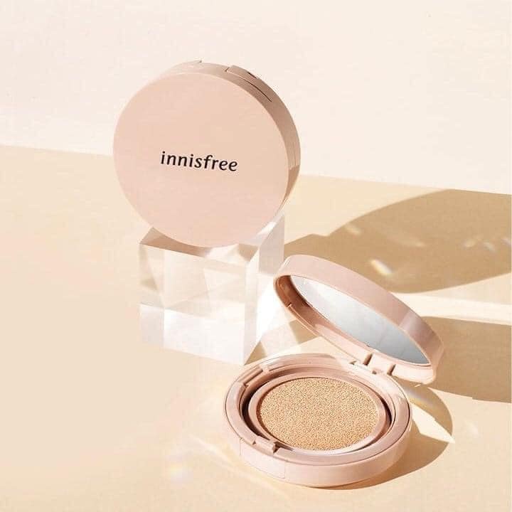 Phấn Nước Căng Bóng Innisfree Skin Fit Glow Cushion SPF34 PA++ 14g