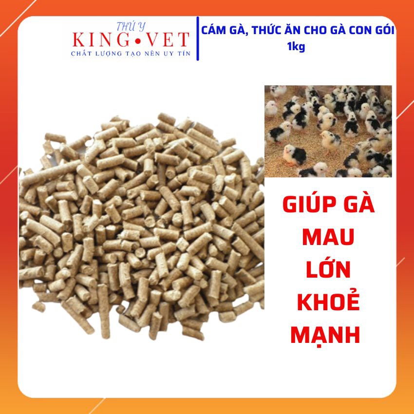 [Mua 5kg Tặng 01 Men Tiêu Hoá]Cám Cho Gà Con Thức Ăn Hỗn Hợp Cho Ngan, Gà, Vịt, Chim. Cám Cho Gà Gói 1kg