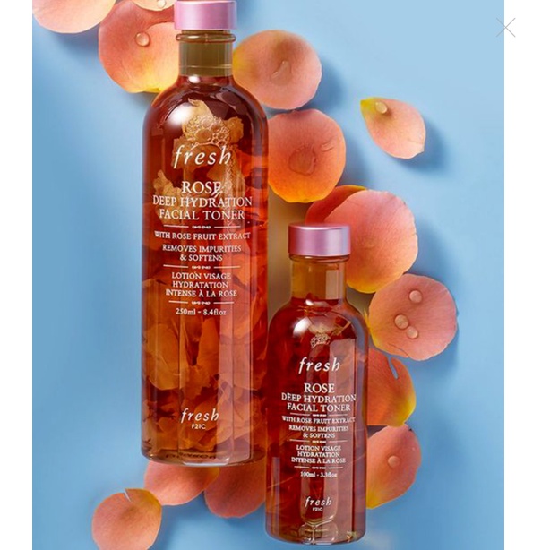 Nước hoa hồng FRESH ROSE DEEP HYDRATION FACIAL TONER