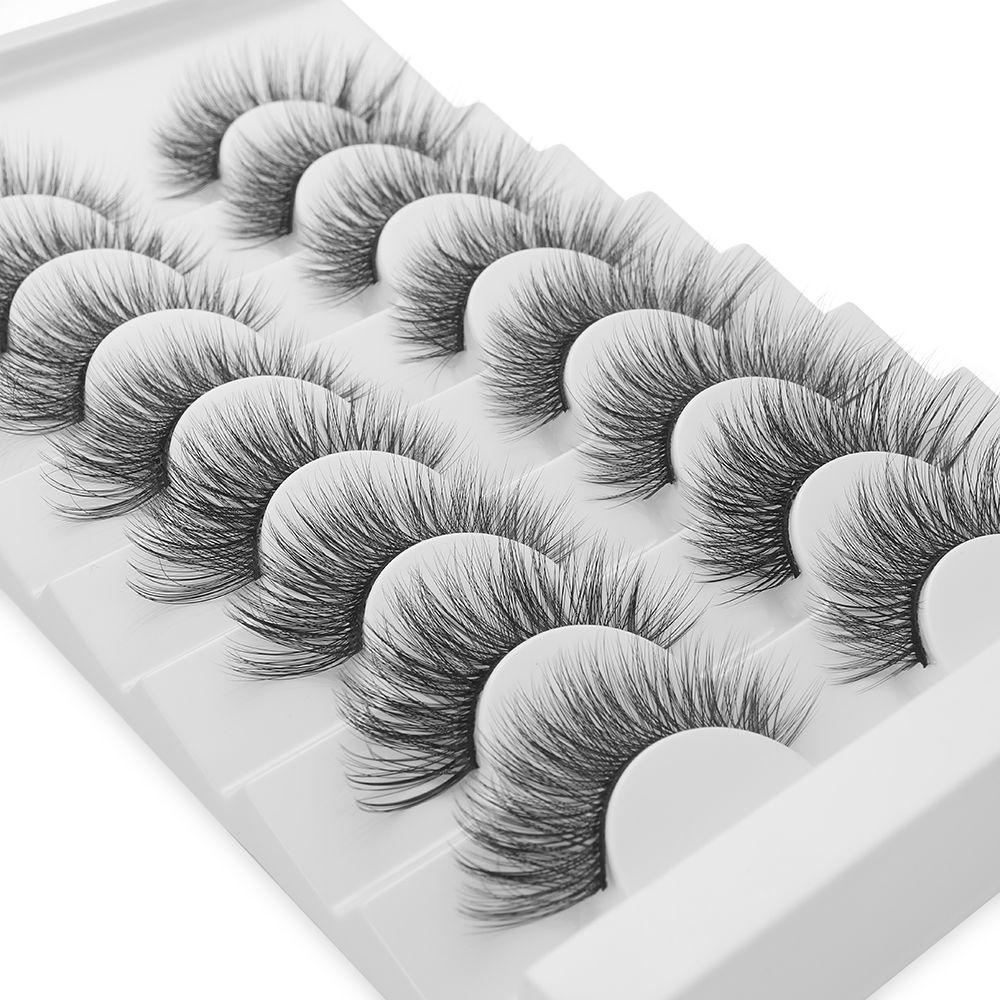 Set 8 Cặp Lông Mi Giả Handmade Dành Cho Trang Điểm Mắt