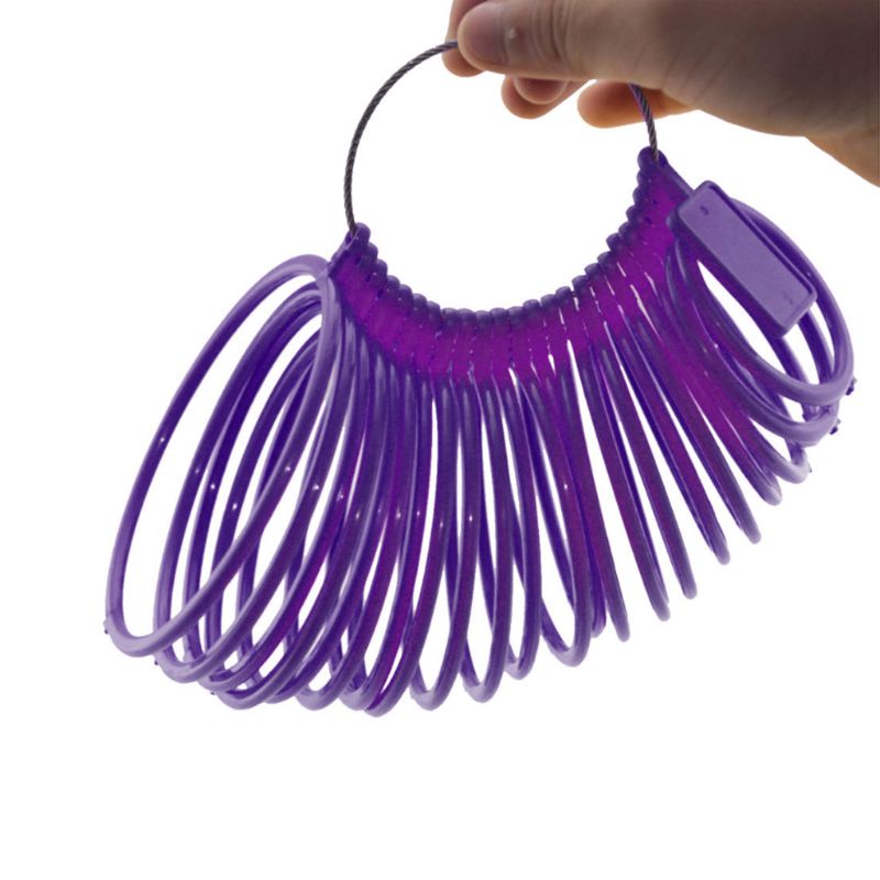 Dụng Cụ Đo Kích Thước Vòng Đeo Tay Bằng Nhựa Chuyên Nghiệp