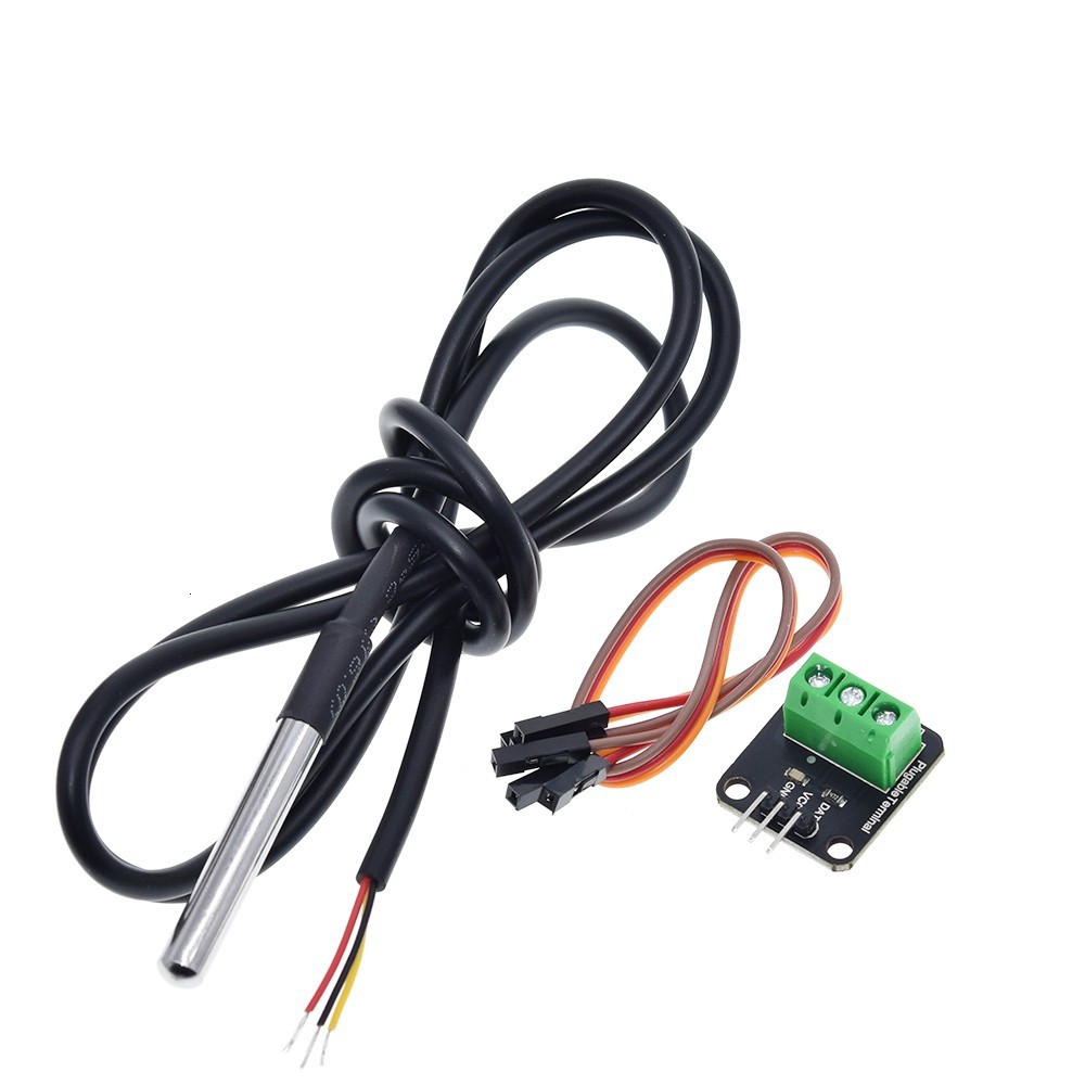 Dây Cáp Cảm Biến Nhiệt Độ Ds18B20 100 cm Cho Arduino