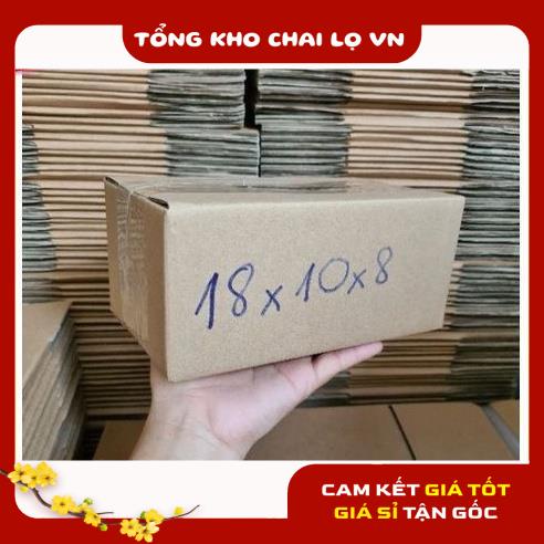 [SIÊU RẺ] [18x10x8] Thùng Hộp Carton Đóng Gói Hàng , phụ kiện du lịch