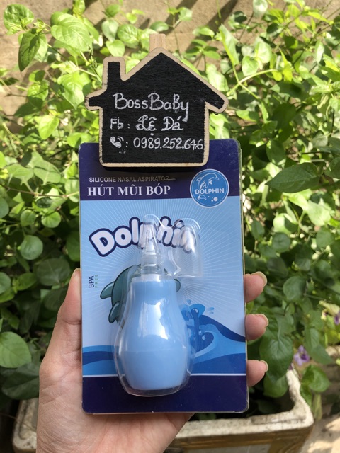 Hút mũi bóng bóp Dolphin