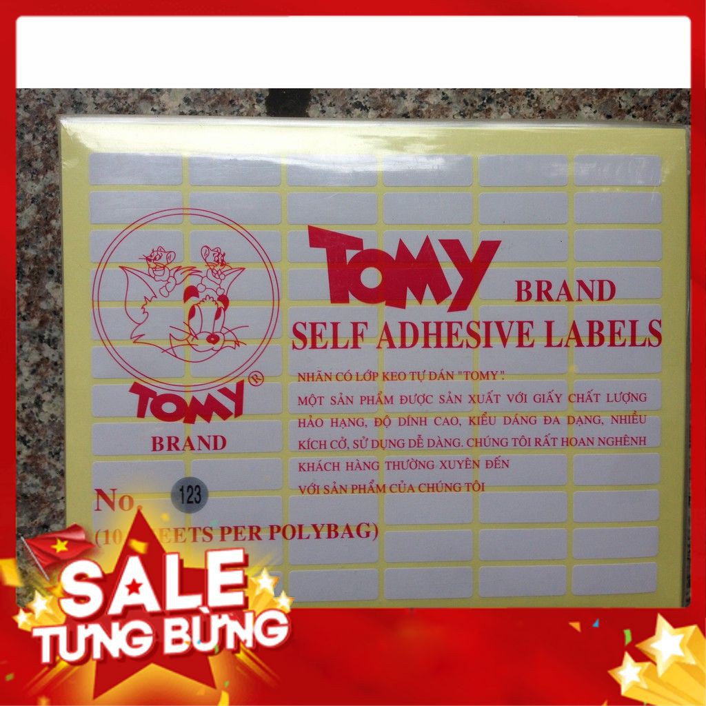 Giấy decal tomy A5 cỡ 99-124٩(^‿^)۶