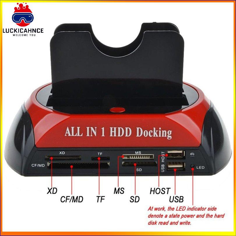 Đế Gắn Ổ Cứng Ngoài Hdd Usb 2.0 2.5 / 3.5 Inch Ide Sata Hdd (J6) | BigBuy360 - bigbuy360.vn