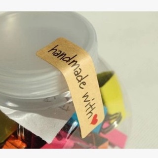 Sỉ 2.5k bìa 12 tem dán decal sticker handmade hm2 4.5x1.3cm