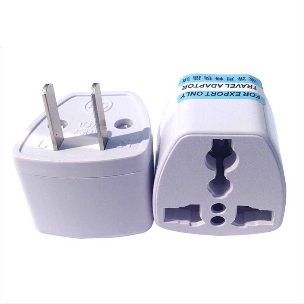 HOẢ TỐC | 3 RA 2 | Phích chuyển đổi sạc 3 chân - Giắc cắm điện chuyển đổi ổ 3 chấu thành 2 chấu Ngẫu nhiên  - MiHouse