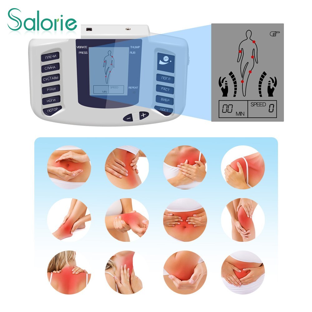 Salorie EMS Tens Máy Mát Xa Toàn Thân Bằng Điện