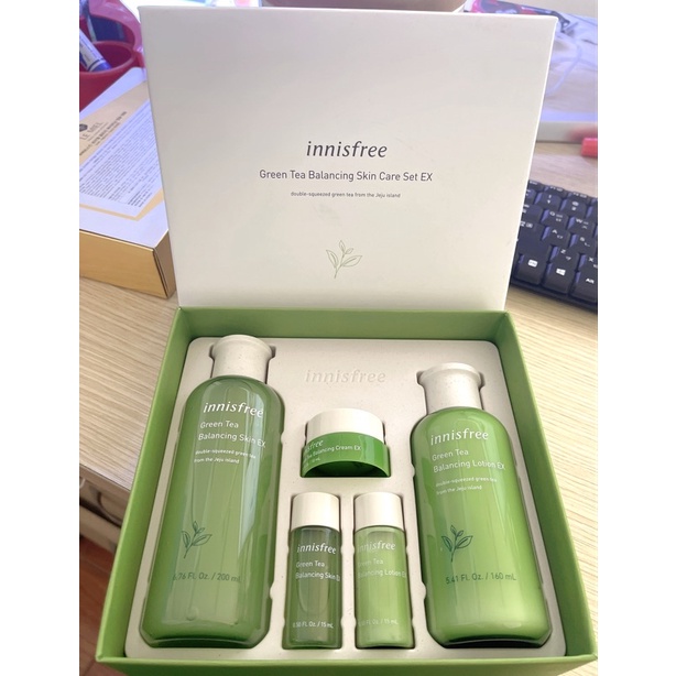 Set dưỡng da trà xanh Green Tea Balancing Skin Cảe Set EX | BigBuy360 - bigbuy360.vn