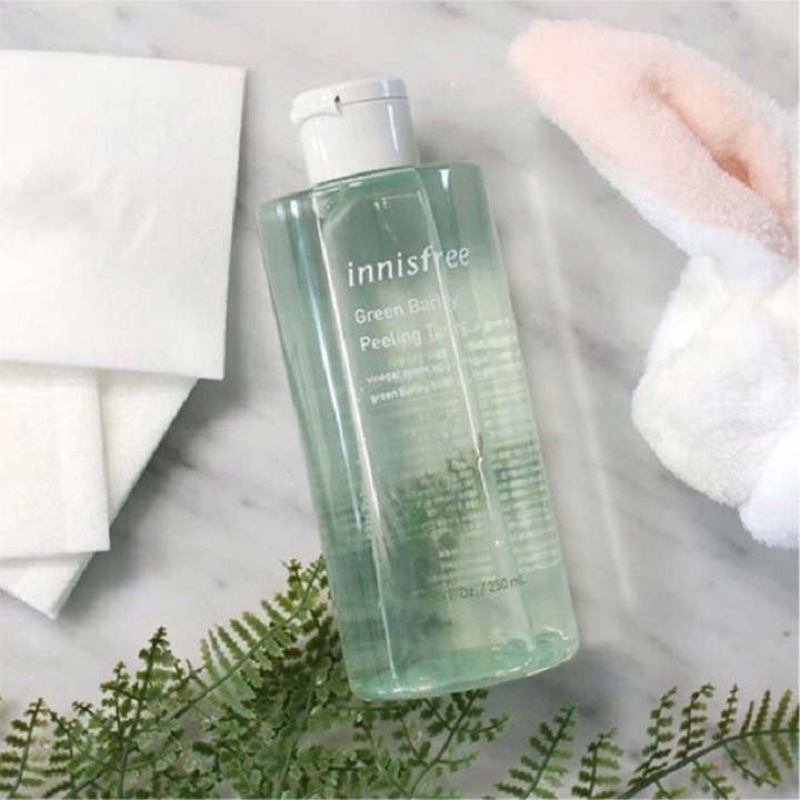 Nước hoa hồng Innisfree Green Barley Peeling Toner 250ml