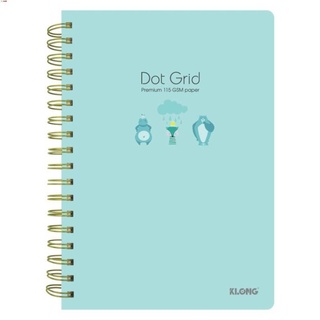 -sổ lò xo kép b5- ruột chấm dot grid 200tr 115/76; ms: 960