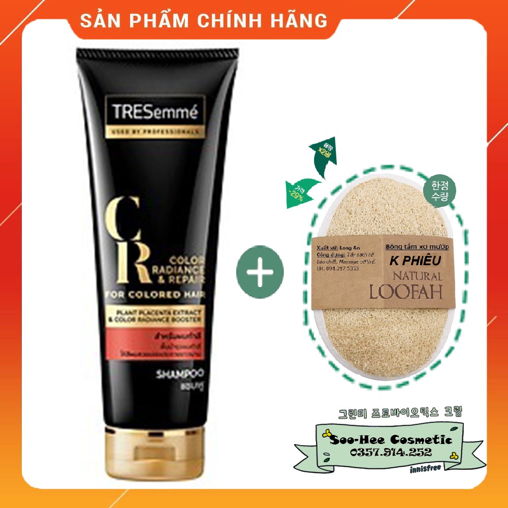 Dầu Gội TRESemmé cho tóc nhuộm Color Radiance & Repair for Colored Hair 250ml  DG226