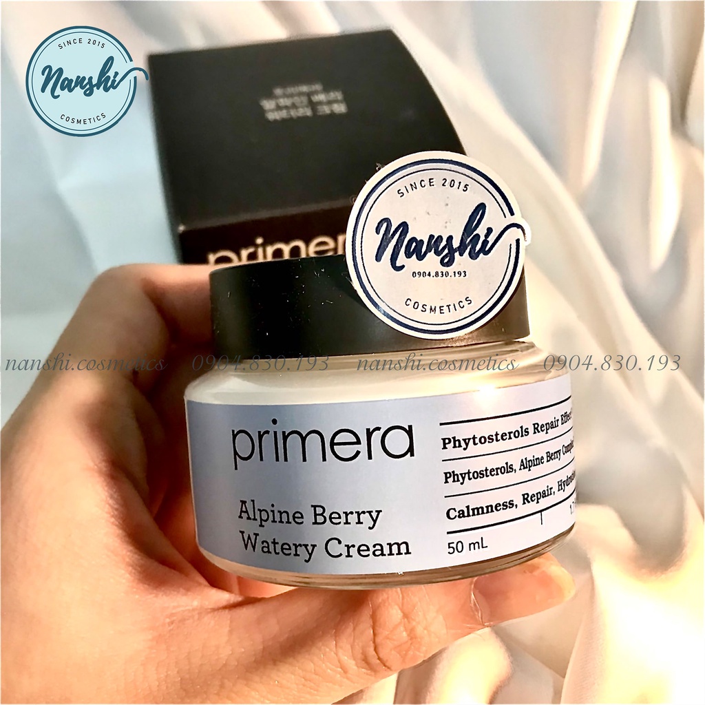Kem Dưỡng Ẩm Primera Alpine Berry Watery Cream