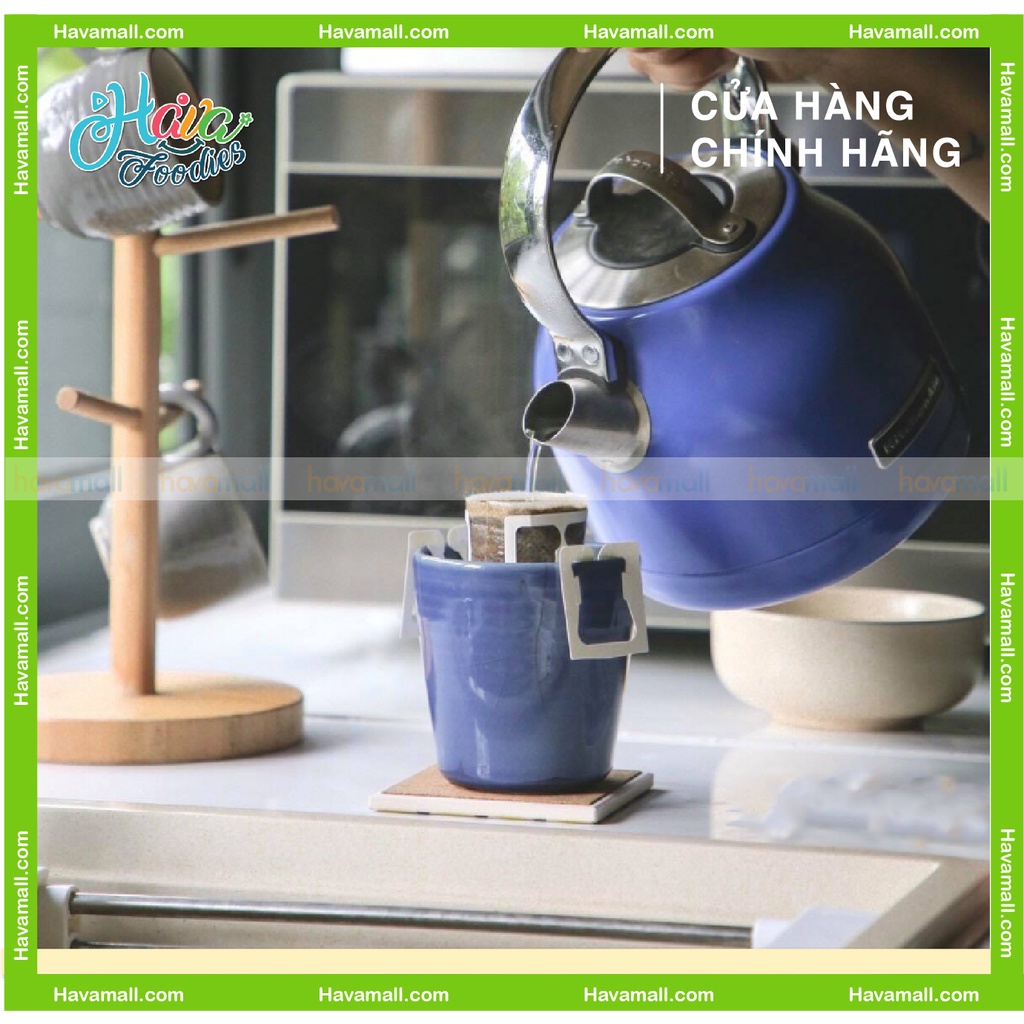 [HÀNG CHÍNH HÃNG] Cà Phê Phin Giấy ALAMBÉ 18 Gói x 10gr